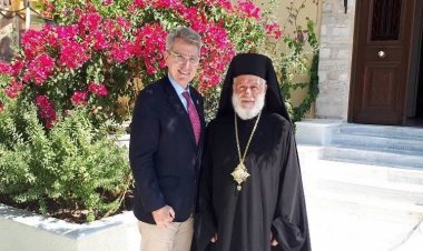 Ο Πρέσβης των Ηνωμένων Πολιτειών της Αμερικής κ. Geoffrey Pyatt στην Ερμούπολη