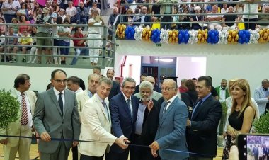 Στην Πάρο ο Περιφερειάρχης, για τα εγκαίνια της Αίθουσας Πολλαπλών Χρήσεων και Αθλητικών Εκδηλώσεων του Δημοτικού Σχολείου Αρχιλόχου – Μάρπησσας