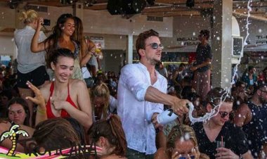 Tropicana Champagne shower party!! [All the Upcoming Events]