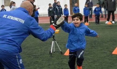 Εργομετρικά Τέστ στούς αθλητές των Soccer schools του Α.Ο Μυκόνου - ΠΑΕ Ατρόμητος