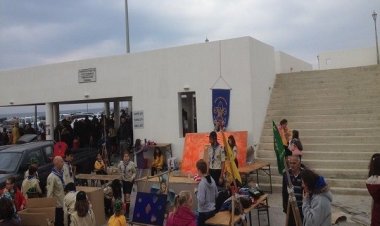 Κέρδισε τις εντυπώσεις το Λούνα Παρκ Προσκοπικών πολυδρώμενων στο Χριστουγεννιάτικο Παζάρι της Φιλοζωικής Μυκόνου