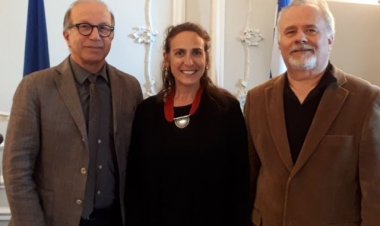 Συνάντηση Αντιπ/ρχη Κυκλάδων Γ. Λεονταρίτη με την Πρόξενο των Η.Π.Α στην Αθήνα