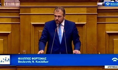 Φ. Φόρτωμας Οι διατάξεις του πολυνομοσχεδίου αντιμετωπίζουν το πρόβλημα της κυβερνησιμότητας σε έξι δήμους του νομού Κυκλάδων