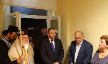 Εγκαινιάσθηκε το νέο πολιτικό γραφείο του Φίλιππου Φόρτωμα στην Ερμούπολη Σύρου