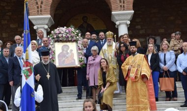 Παρουσία του Σεβασμιωτάτου Δωροθέου Β’ και του Δημάρχου, η ετήσια εορτή της Αδελφότητος Ανωμεριτών Μυκόνου [Εικόνες]