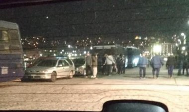 Το BLUE STAR MYKONOS «φόρτωσε» κλούβες των ΜΑΤ από Καβάλα για Λέσβο και Χίο