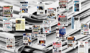 Διαβάστε τα Πρωτοσέλιδα και τα Οπισθόφυλλα των εφημερίδων της Κυριακής 7 Ιουνίου που κυκλοφορούν εκτάκτως το Σάββατο