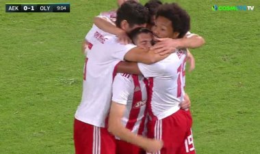 Greek Cup, ΑΕΚ-Ολυμπιακός 0-1: Θρύλος και νταμπλούχος στον Βόλο
