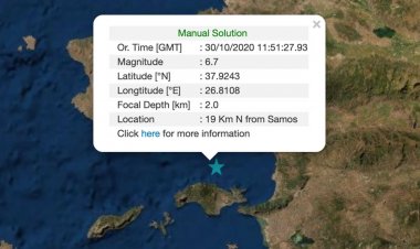 Earthquake rocks Samos: Ισχυρός σεισμός 6,7 Ρίχτερ στη Σάμο -Ιδιαίτερα αισθητός στην Μύκονο -Ταρακουνήθηκε και η Αττική