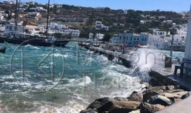 Mykonos - Coast Guard: Λήψη αυξημένων μέτρων λόγω αναγγελίας Θυελλωδών Ανέμων