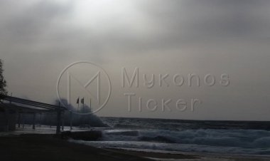 Marine Forecast: Λήψη αυξημένων μέτρων από το Λιμεναρχείο Μυκόνου και στις 16/02/2021, λόγω αναγγελίας θυελλωδών ανέμων έως 10 Μποφόρ