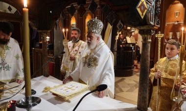 His Eminence Dorotheos B’: Αρχιερατική Θεία Λειτουργία στην Ι.Μ. Παναγίας Τουρλιανής, "επί της κατά το πολυαιώνιο έθος επανόδου της Ιεράς Εικόνας"