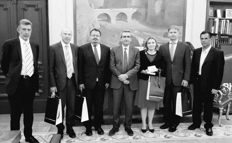 Τους τέσσερις πρέσβεις των χωρών του Βίσεγκραντ, δέχθηκε ο Περιφερειάρχης Γιώργος Χατζημάρκος