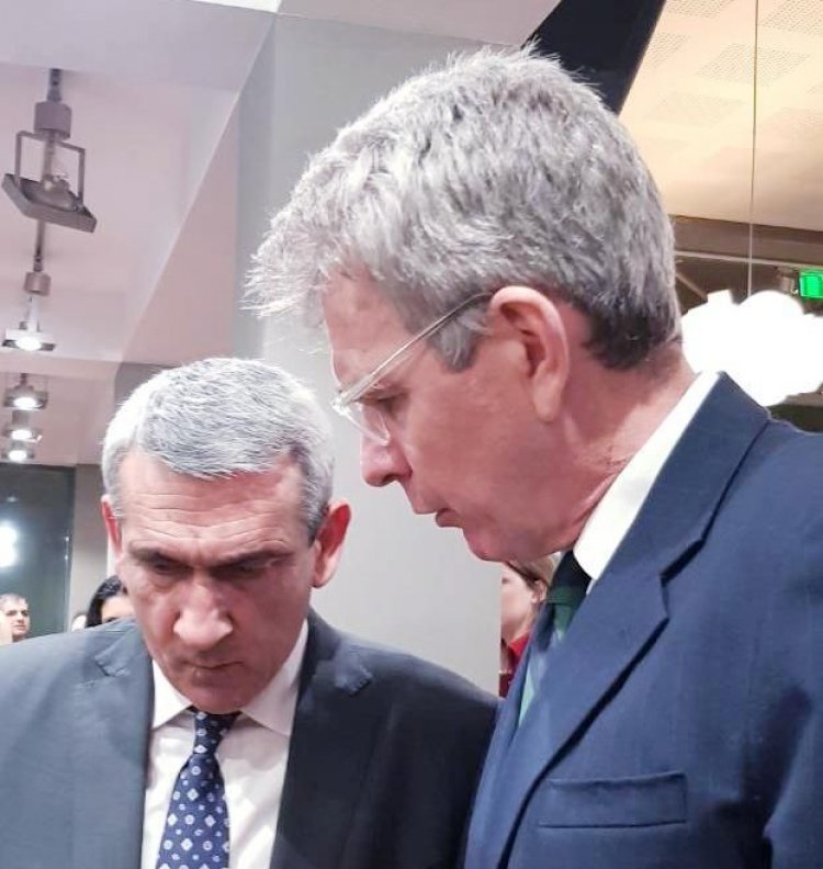 Για τις επενδύσεις στο Νότιο Αιγαίο, συζήτησαν ο Περιφερειάρχης και ο Πρέσβης των ΗΠΑ,  Geoffrey Pyatt, σε εκδήλωση του Αμερικανικού Κολλεγίου