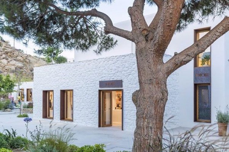 Dior fashion house designs exclusive collection for Mykonos