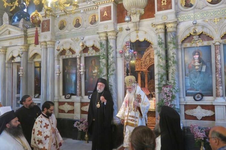 Η μνήμη του Αγίου Ιερομάρτυρος Ευσεβίου στη Σάμο και τα ονοματήρια του Σεβασμιωτάτου Μητροπολίτου Σάμου & Ικαρίας κ. Ευσεβίου