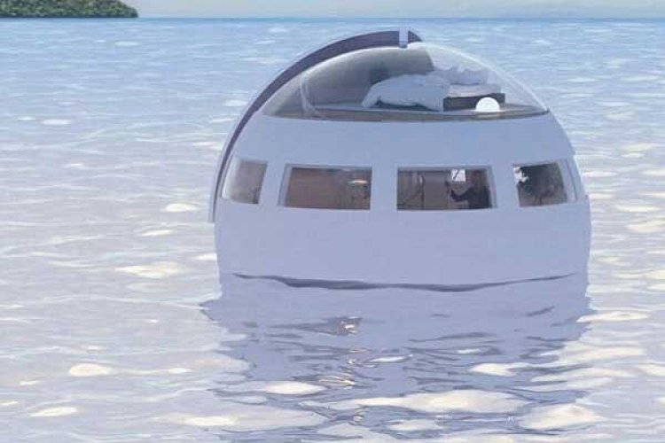 Το πλωτό δωμάτιο ξενοδοχείου "κάψουλα" που αντέχει σε σεισμό και τσουνάμι [Video]