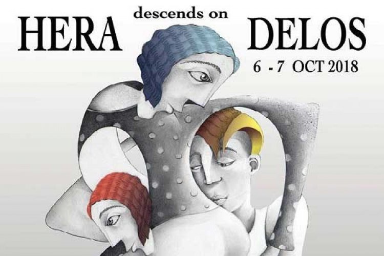 Η Ήρα κατεβαίνει στην "Αγορά των Ιταλών" της Δήλου