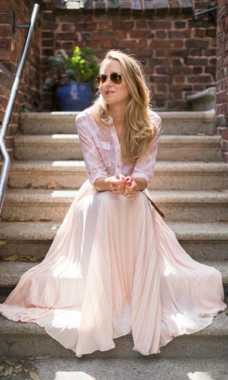 20 Ιδέες με Casual και κομψές maxi φούστες, για όλες τις ώρες!!