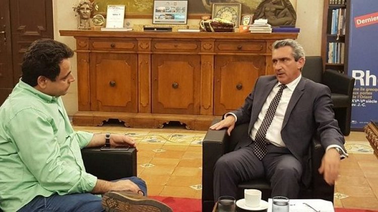 Συνεργασία  Γ. Χατζημάρκου με τον βουλευτή Ν. Σαντορινιό για την υποχρηματοδότηση της Περιφέρειας