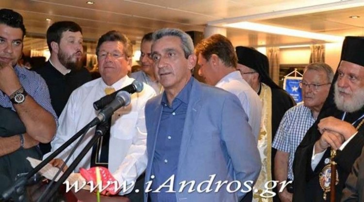 Γιώργος Χατζημάρκος: «Τα εγκαίνια του Superferry “Άνδρος” , μία εξαιρετική αναλαμπή ελπίδας και δημιουργίας σε μία γκρίζα χώρα»