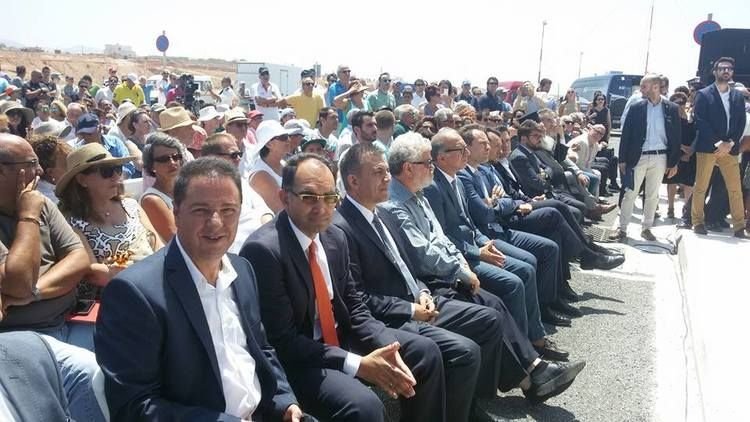 Στην Πάρο για τα εγκαίνια του νέου κρατικού αερολιμένα ο Αντιπεριφερειάρχης Κυκλάδων