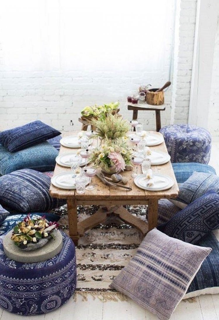 50 φρέσκιες ιδέες με μαξιλάρια δαπέδου, για να διακοσμήσετε τους χώρους σας!!