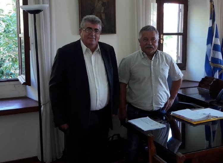 Συνάντηση του Αντιπεριφερειάρχη Φιλήμονα Ζαννετίδη με τον Γ. Γ της Αποκεντρωμένης Διοίκησης Αιγαίου