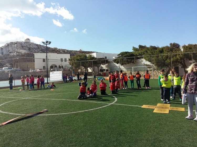 Η Αμοργός φιλοξένησε τα kids athletics