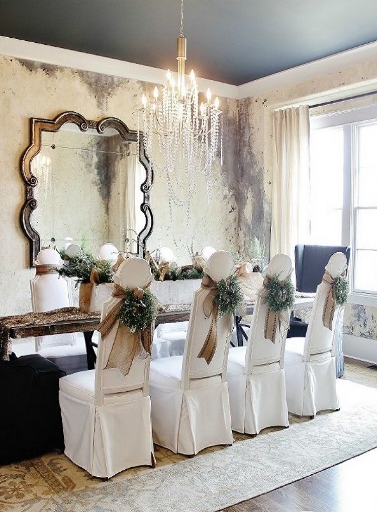 40 Ιδέες για Καρέκλες γιορτινές, στο θέμα της Χριστουγεννιάτικης διακόσμησης!!