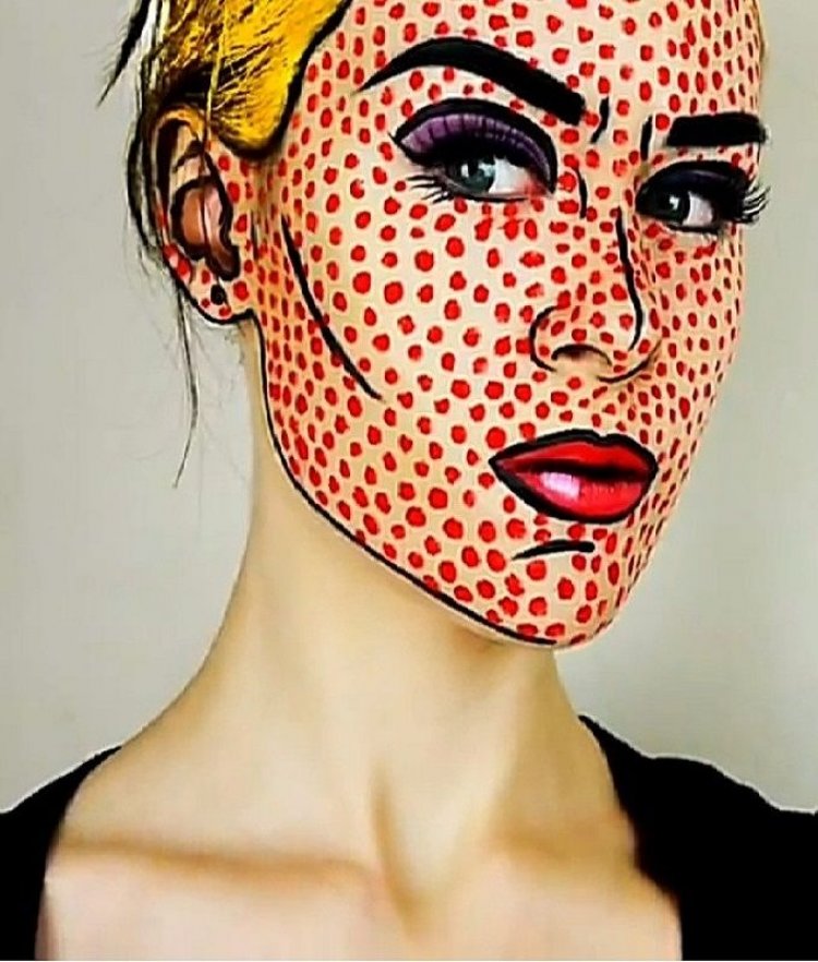 Αποκριάτικη μεταμόρφωση!! Δημιουργήστε Pop Art Comic Girl μακιγιάζ μόνες σας!! (Video)