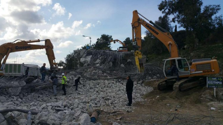 Άμεση η αποκατάσταση της κυκλοφορίας στην Ε/Ο Ρόδου-Λίνδου