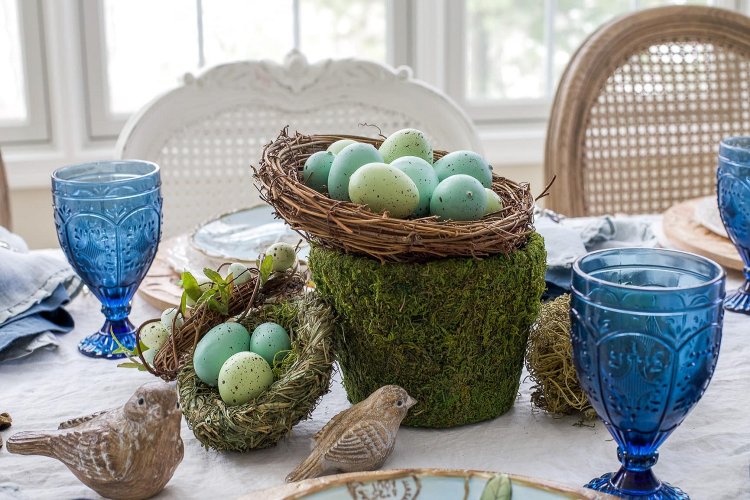 40 Ιδέες Πασχαλινής διακόσμησης με αυγά αληθινά!!