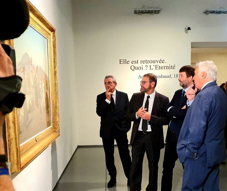 Στη Ρώμη ο Γιώργος Χατζημάρκος για τα εγκαίνια της έκθεσης "POMPEI e SANTORINI - L' ETERNITA in UN GIORNO"