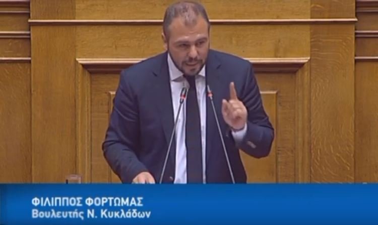 Θετική ανταπόκριση του ΥΠΕΣ για την αντιπλημμυρική προστασία της Άνδρου που του έθεσε ο Φ. Φόρτωμας