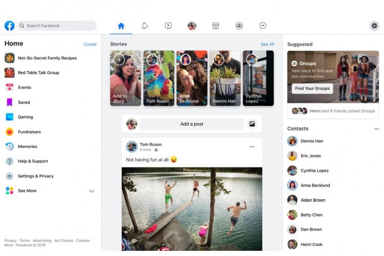 To Facebook αλλάζει εικόνα!! Πότε θα το δούμε ανανεωμένο!! [Pics με το νέο Facebook]