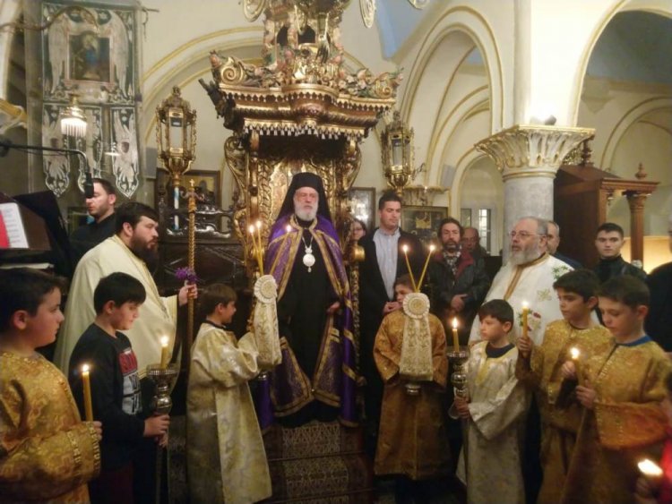 Μύκονος: Ο Α' Κατανυκτικός Εσπερινός της "Συγνώμης"στην Ι.Μονή Παναγίας Τουρλιανής