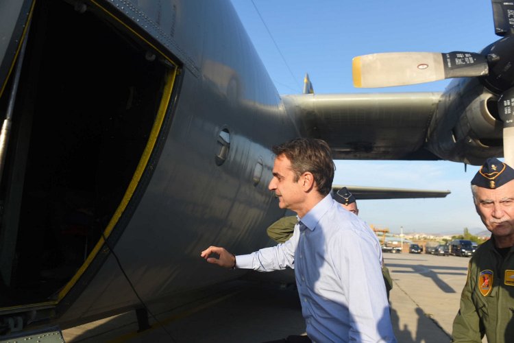 Έφτασε στον Έβρο ο πρωθυπουργός Κυριάκος Μητσοτάκης