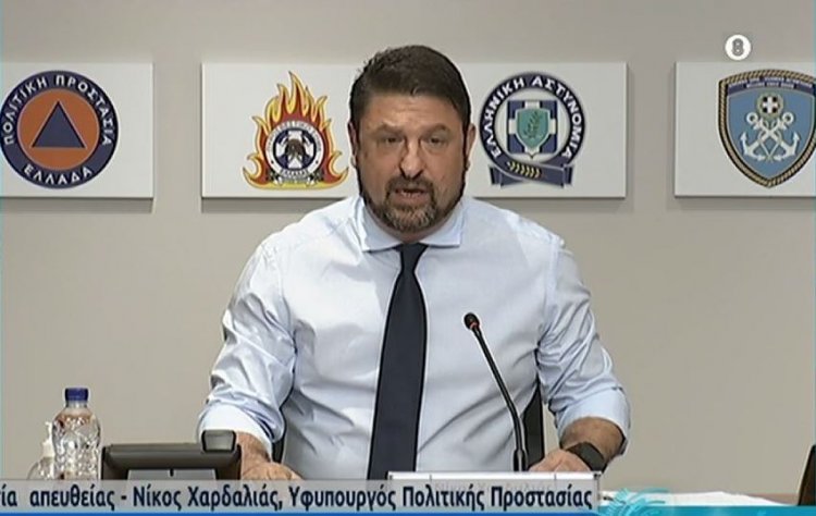 Coronavirus Pandemic- Ν. Χαρδαλιάς: Μας απασχολούν τα χερσαία σύνορα - Στο τέλος του μήνα οι αποφάσεις για τα πανηγύρια του Δεκαπενταύγουστου