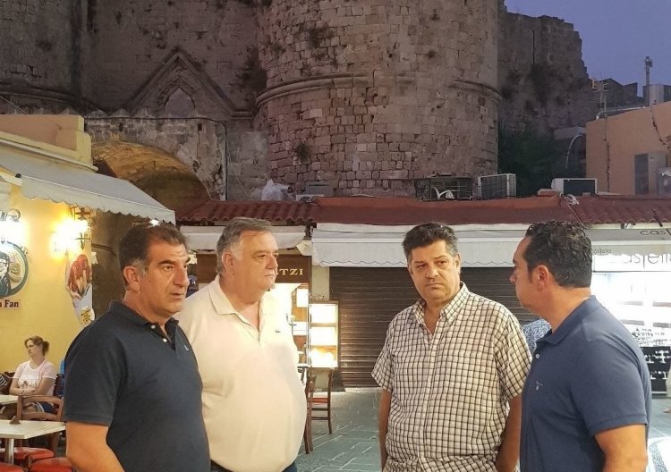 Aegean Islands - Γ. Φλεβάρης: Η Διεύθυνση Ανάπτυξης στην Μεσαιωνική Πόλη της Ρόδου