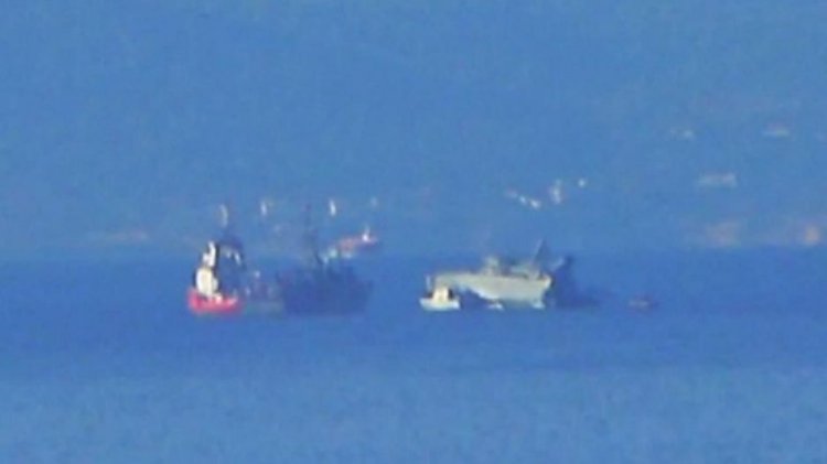 Εμπορικό πλοίο συγκρούστηκε με το ναρκοθηρευτικό Καλλιστώ