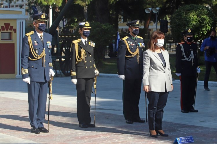 President Sakellaropoulou: «Η ιστορία μας διδάσκει ότι η πατρίδα μας υπερβαίνει κάθε εμπόδιο όταν είναι ενωμένη»