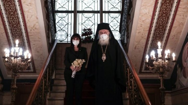 President Sakellaropoulou: Γόνιμη ανταλλαγή απόψεων στη συνάντηση με τον Ιερώνυμο
