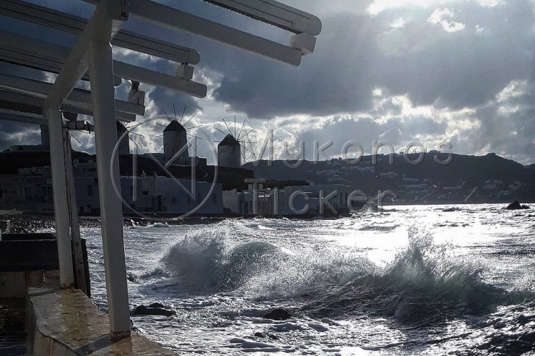 Marine Forecast: Λήψη αυξημένων μέτρων από το Λιμεναρχείο Μυκόνου, λόγω αναγγελίας θυελλωδών ανέμων στις 09/02/2021!!