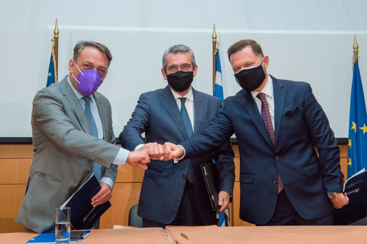 Aegean Islands: Υπογραφή Μνημονίου Συνεργασίας (MoU) μεταξύ Περιφέρειας Ν. Αιγαίου, Cisco και ΟΝΕΧ, με σκοπό τη δημιουργία Διεθνούς Κέντρου Θαλάσσιας Τεχνολογίας & Καινοτομίας