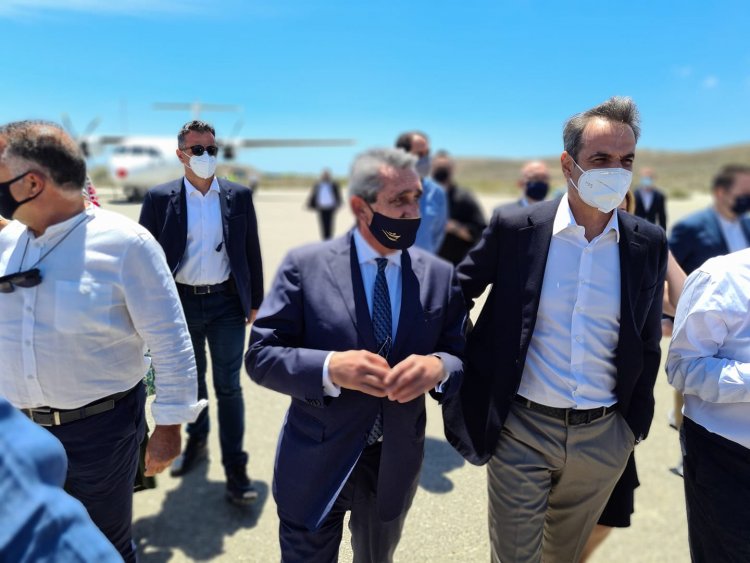PM Mitsotakis - Astypalea: Στην Αστυπάλαια ο πρωθυπουργός - Παράθυρο για μείωση του ΦΠΑ στα νησιά