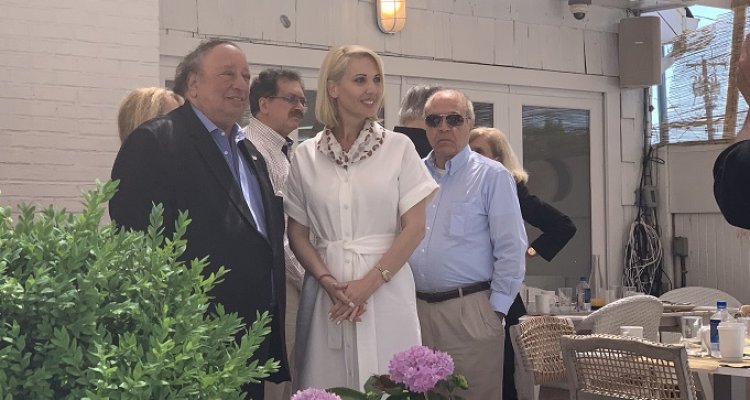 Katerina Monogiou: Η Ομογένεια της Νέας Υόρκης υποδέχτηκε τη βουλευτή Κατερίνα Μονογυιού σε εκδήλωση για το «Sail to Freedom» [video]