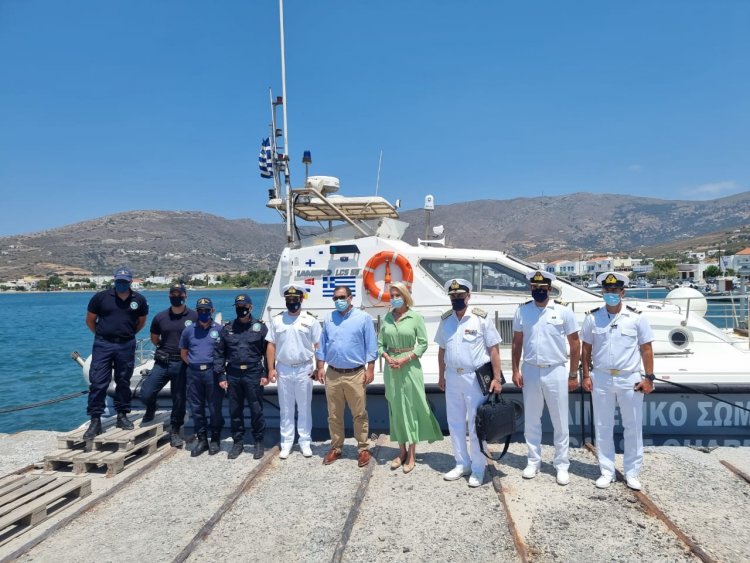 MP Katerina Monogiou: Είναι θέμα χρόνου να λυθεί το ζήτημα του Λιμενικού Ταμείου της Άνδρου