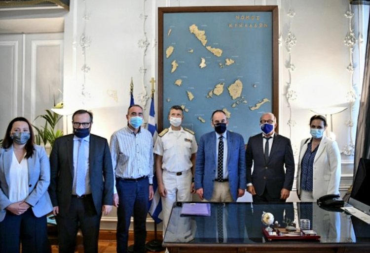 Syros: Διευρυμένη σύσκεψη σύσκεψη με τον ΥΝΑΝΠ Γ. Πλακιωτάκη στην Περιφέρεια Ν. Αιγαίου για θέματα των νησιών