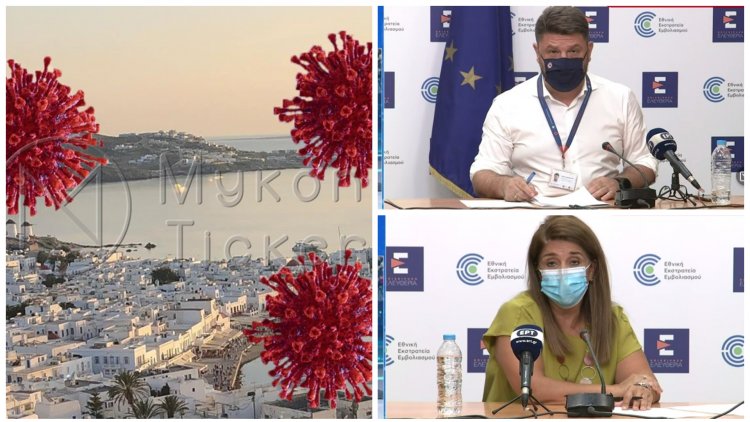 Coronavirus -Χαρδαλιάς: Ένα βήμα πριν πάρουμε μέτρα σε Μύκονο και Ίο - Καμπανάκι για ακόμη 6 νησιά